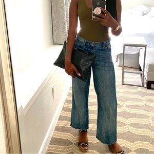 *ZARA JEANS*  Cropped | Wide Leg | US Size 2